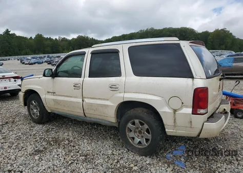2003 Cadillac Escalade Luxury z USA, uszkodzony, nr VIN 1GYEK63N03R185865